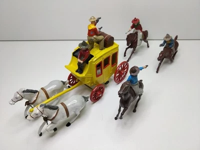 Johillco - Far West - Attaque de diligence (ensemble de figurines) - Photo 1/4
