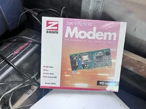 Zoom 56K V.92/V.90 zoom® Modem Model 3025 / PCI Internal - Picture 1 of 1
