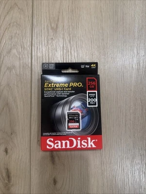 SanDisk Extreme PRO 256GB SDXC Memory Card - Image 1 of 2