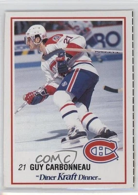 1989-90 Kraft Dinner Food Issue Guy Carbonneau #19 HOF - Image 1 of 2