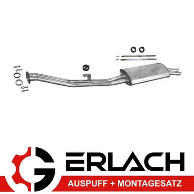 Pot d'échappement pour BMW Série 3 E30 320 325 320i e 2.7 silencieux /064 - Photo 1/2