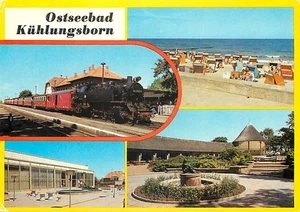 Cartolina - Ostseebad Coolungsborn - Molli-Bahn - spiaggia - casa vacanze FDGB - Foto 1 di 2