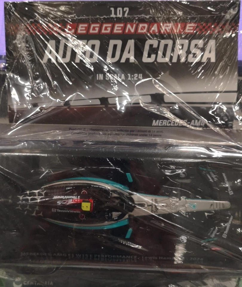 Leggendarie Auto Da Corsa Uscita 107 Mercedes Hamilton 2024 - Immagine 1 di 1