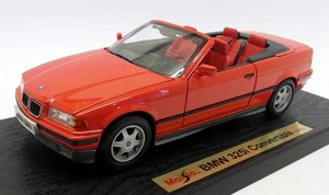 Maisto 1/18 Scale Diecast 31812 - BMW 325i Convertible - Red - Picture 1 of 6