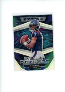 Panini Rookie & Stars C.J. 2023 Stroud #SR-5 Stellar Rookies RC Silver Prizm - Imagen 1 de 2