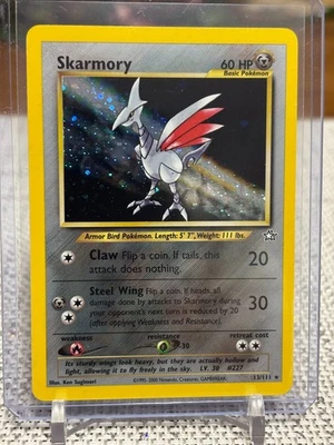 2000 Pokemon #13/111 Skarmory (Neo Genesis) Holo WOTC Unlimited - Image 1 of 4