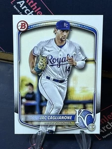 2025 Bowman Prospect #BP-103 Jac Caglianone Kansas City Royals - Picture 1 of 2