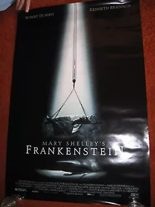 PÓSTER ORIGINAL DE LA PELÍCULA FRANKENSTEIN 1994 ROLLADO Robert DeNiro horror - Imagen 1 de 1