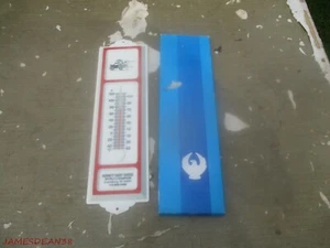 BURNETT DAIRY CHEESE WORLD CHAMPION GRANTSBURG WISCONSIN THERMOMETER IN BOX NOS - Picture 1 of 2