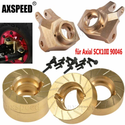 Knöchelgewichte Brass Knuckle Weights für 1/10 RC Crawler Axial SCX10 II 90046 - Bild 1 von 2