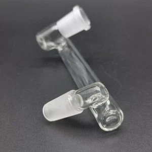 Drop Down Glass Adapter 14mm Male to 14mm Female Lab Glass Dropdown Adapter NEW - Picture 1 of 8