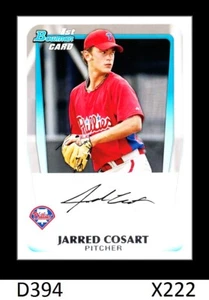 1-2011 BOWMAN PROSPECTS BASE JARRED COSART PADRES QTY AVAILABLE - Picture 1 of 1