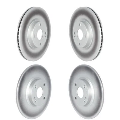 Coated Disc Brake Rotors Front Rear Kit For Mazda MX-5 Miata Fiat 124 Spider - Image 1 of 4