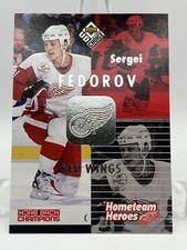 1998-99 Upper Deck UD Choice Hometeam Heroes RW2 Sergei Fedorov