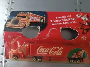 Coca Cola Weihnachtstruck Werbetruck Weihnachten Truck LKW Modell 1:87 HO #26 - Bild 1 von 2