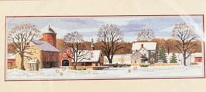 Dimensions Cross Stitch Kit Scenic Farm 3841 Counted Rarität Vintage 1997 Sealed NOS - Bild 1 von 5
