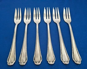 BSF 95 cubiertos 6 tenedores para pasteles aprox. 15,5 cm años 90 art. 1299/06.24 - Imagen 1 de 3