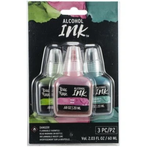 TINTA DE ALCOHOL Brea Reese Paquete de 3 ROSA, VERDE KELLY, VERDE OCÉANO Tinte a base de - Imagen 1 de 1