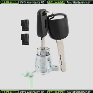 For Honda Pilot 2003-2008 Drivers Left Door Lock Cylinder w/2 Key 72185-S9V-A21 - Picture 1 of 10