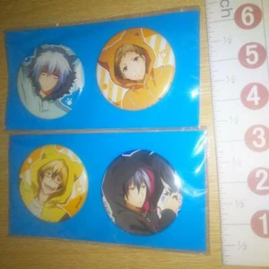 Juego de insignia de lata A70311 SERVAMP Kuro, Mahiru, luz, sin ley - Imagen 1 de 3