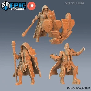 Dwarf Cleric Player Character Dungeons and Dragons Miniature D&D, Fantasy 28mm - Picture 1 of 8