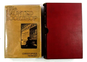 1st/1st "The Haunted Bookshop" Christopher Morley 1919 HC DJ Doubleday Page & Co - Bild 1 von 13