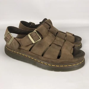 Dr. Martens Flash Fisherman Sandalen - Herren Größe US 12 - braunes Leder - Bild 1 von 12
