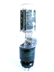 Sylvania JAN-CHS-6B4G Power Triode Tube - Hickok TV-7B tests @ 59, Min:38 - Picture 1 of 4