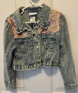 Little Lass Girls Jean Jacket, Size 6 - Picture 1 of 5