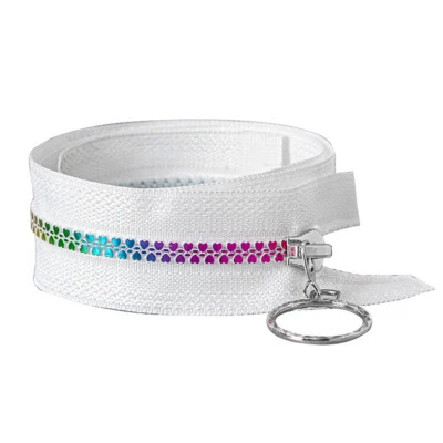 Chunky Colorful Teeth Zip Heavy Duty Open End Zipper For Clothes Bags Repair New - Image 1 of 4