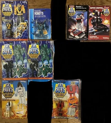 LOT OF 29 Transformer GOBOTS Vintage Machine Robo Super Couper+MAjor Mo+Spay-C++ - Image 1 of 4