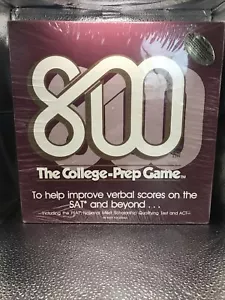 800 The College-Prep Game - SAT, PSAT, NMSQT & ACT Game - Vintage - Used - Picture 1 of 4