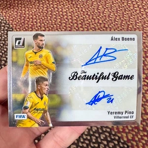 2023-24 Donruss Jeremy Pino Alex Baena The Beautiful Game Dual Auto Villarreal - Picture 1 of 2