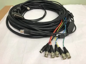 Cable de video serpiente profesional con BNC, S video y RJ45 para control y video - Imagen 1 de 4