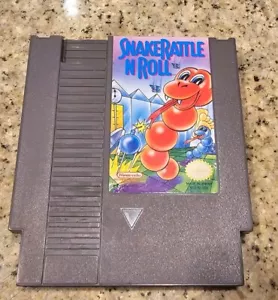 Nintendo NES - Snake Rattle 'n' Roll - Used / Game Only - Picture 1 of 4