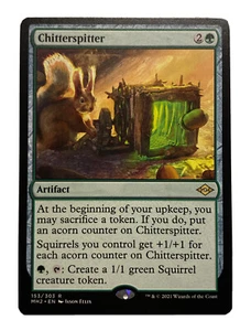 CHITTERSPITTER MODERN HORIZONS 2 MTG GREEN ARTIFACT RARE NM - Bild 1 von 5
