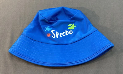 Speedo Unisex Azul Verde Sombrero Cubo UV 50+ Talla S/M Foto 1 de 4