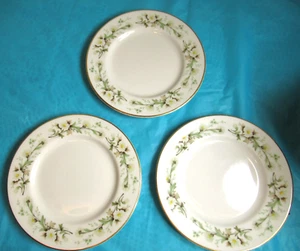 Three Royal Doulton CLAIRMONT Bread & Butter Plates Fine China - Picture 1 of 3