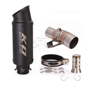 Reemplazo silenciador negro escape tubo trasero medio deslizante para Honda X-ADV 750 2018-2023 - Imagen 1 de 12