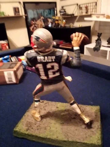 McFarlane’s Tom Brady NFL Series 11 Blue Jersey Figure - Perfect Condition Cover