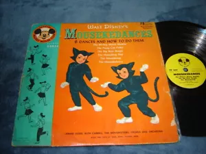 10 inch 78 RPM Walt Disney's Mousekedances original 1955 release with cover - Picture 1 of 2