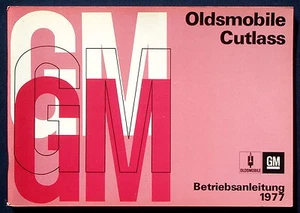 Owner's Manual Manuale Istruzioni 1977 Oldsmobile Cutlass (D) - Foto 1 di 1