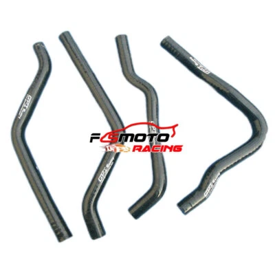 Manguera radiador silicona negra para Kawasaki KX125 KX 125 1990-1993 1991 1992 93 90 Foto 1 de 4