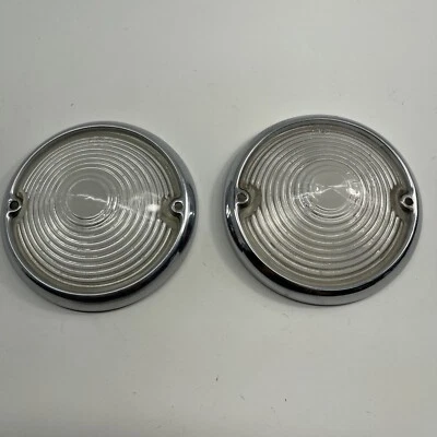 Bonitas lentes y biseles guía de vidrio Chevrolet Park Light 1953 originales j5 Foto 1 de 4