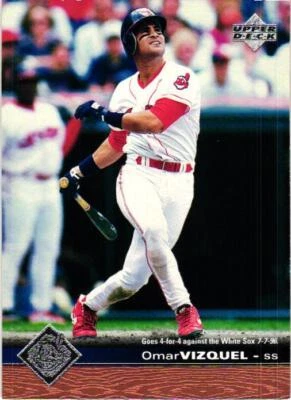 1997 Upper Deck #54 Omar Vizquel - Image 1 of 2