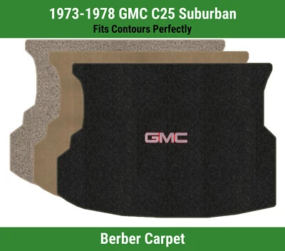 Alfombra de carga Lloyd Berber para '73-78 GMC C25 Suburban con plata/rojo GMC 1 Foto 1 de 4