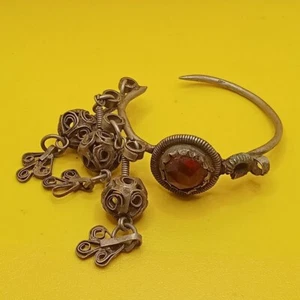 BERBERBER MAROKKANISCHER SELTENER ANTIKER ANHÄNGER AFRIKANISCHE HANDARBEIT SILBERSCHMUCK STAMM - Bild 1 von 4