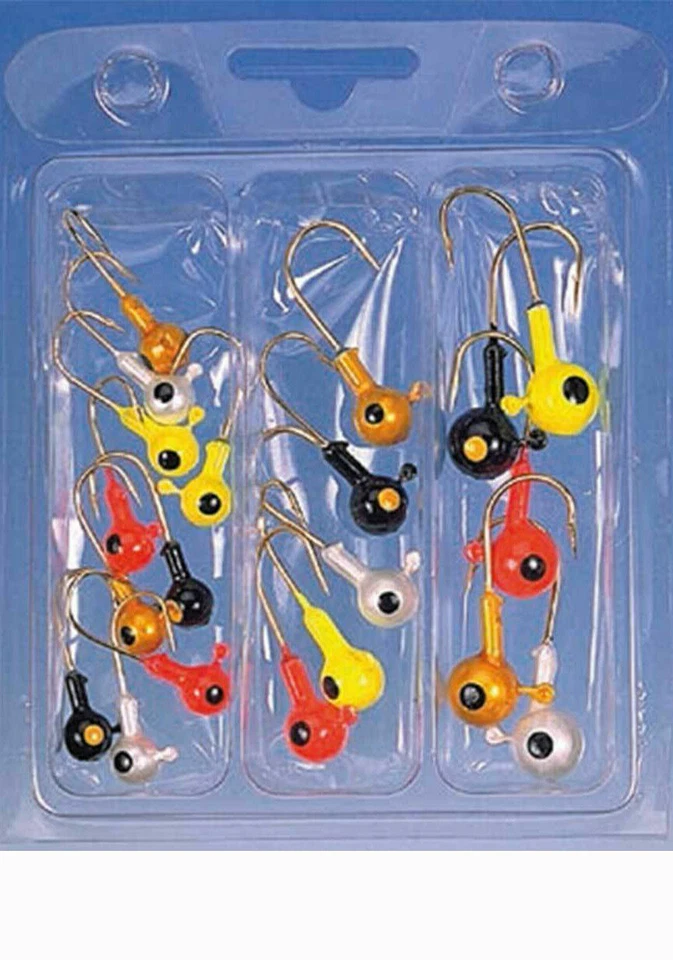 20 St. Bleiköpfe Set von Behr Jigkopf Sortiment  Angelset Bleie Jig Angeln - Bild 1 von 1