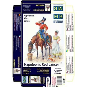 Master Box 3209 Scale Figure 1:32 Napoleon's Red Lancer, Napoleonic Wars Serie - Bild 1 von 10