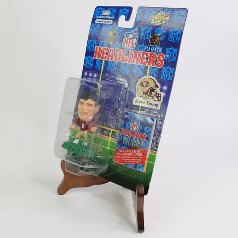 Corinthian NFL Headliners San Francisco 49ers Steve Young Action Figure - 1996 Cover